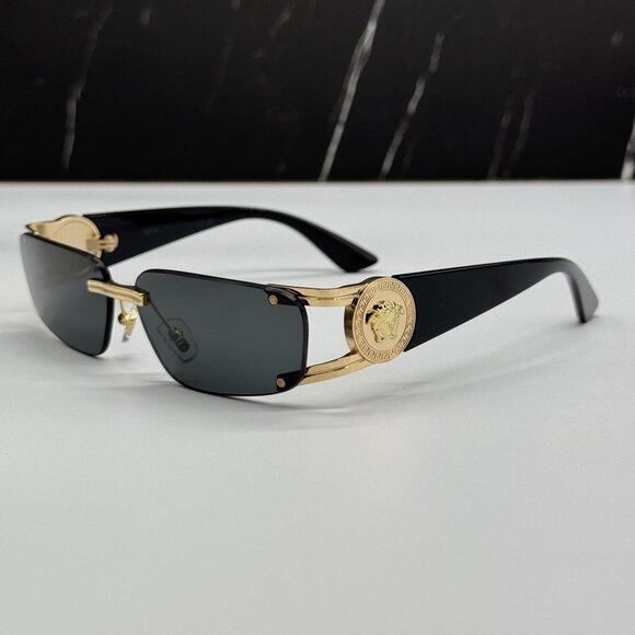 NEW VERSACE VE2291 1002/87 SUNGLASSES MOD 2291 BLACK UNISEX VERSACE VE2291 10028 main image 8